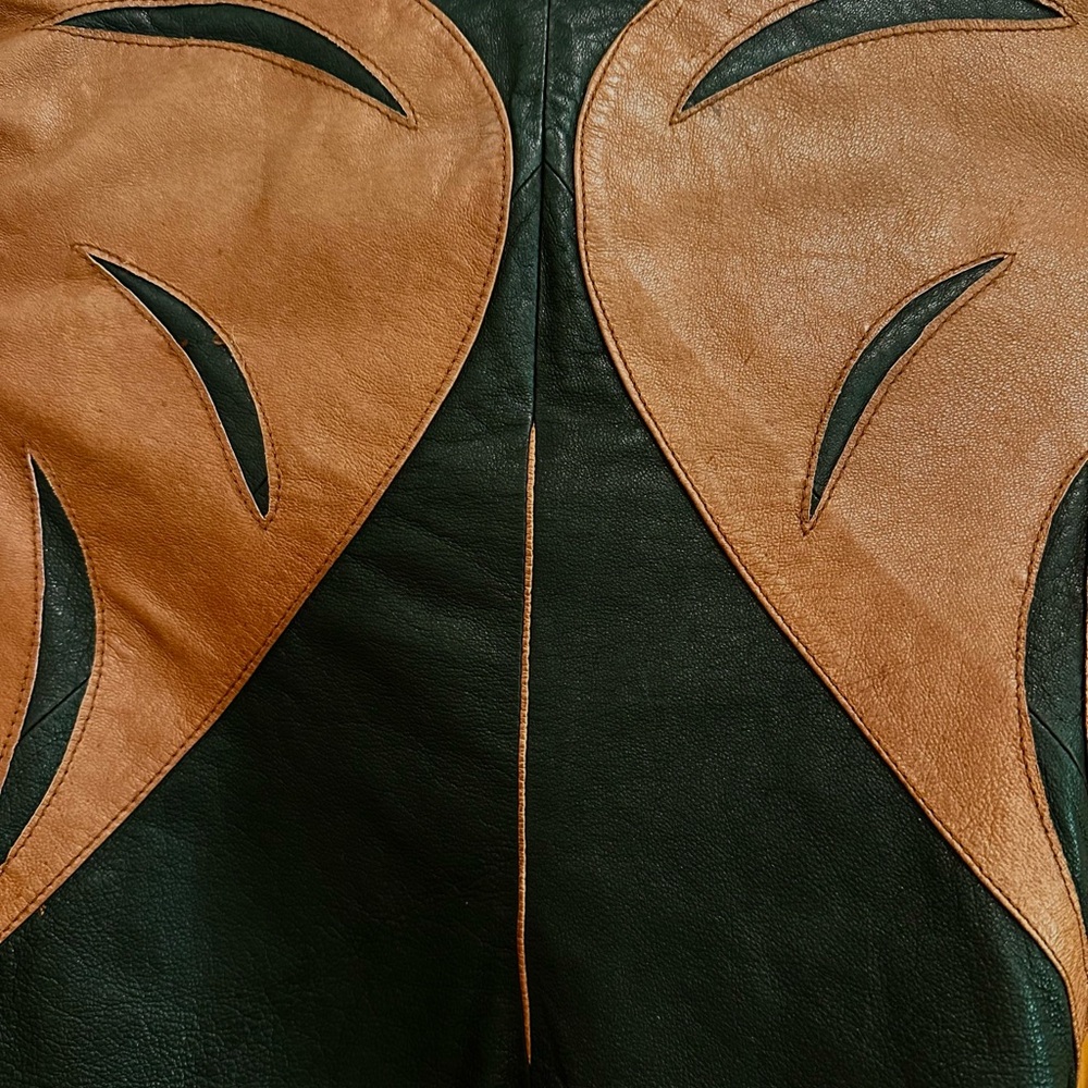 Pins & Needles Multicolor Leather Jacket - Picture 7 of 13